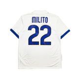 2009/10 Inter Milan Milito #22 Away Shirt (M) Nike