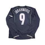 2004/05 Juventus Ibrahimovic #9 Third Shirt L/S (XL) Nike