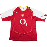 2004/05 Arsenal Vieira #4 Home Shirt (XL) Nike