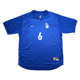1997/98 Italy Nesta #6 Home Shirt (XL) Nike