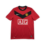 2009/2010 Machester United Berbatov #9 Home Shirt (S) Nike