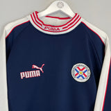 Shop 1999/00 PARAGUAY JUMPER (M) PUMA, classic football shirts, vintage football shirts & retro soccer jerseys at Cult Kits