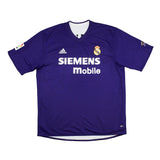 2002/03 Real Madrid Zidane #5/Ronaldo #11 *Centenary* Third Shirt (XL) Adidas