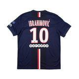 2014/15 PSG Ibrahimovic #10 UCL Home Shirt (L) Nike