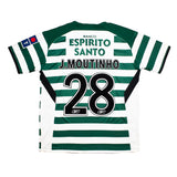 2004/05 Sporting CP Moutinho #28 Home Shirt (L) Reebok