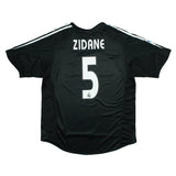 2004/2005 Real Madrid Zidane #5 Away Shirt (L) Adidas