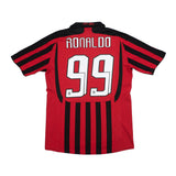 2007/08 AC Milan Ronaldo #99 Home Shirt (M) Adidas
