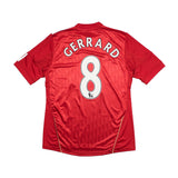 2010/12 Liverpool Gerrard #8 Home Shirt (M) Adidas