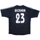 2003/04 Real Madrid Beckham #23 Away Shirt (M) Adidas
