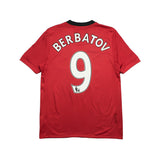 2009/2010 Machester United Berbatov #9 Home Shirt (S) Nike