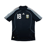 2007/09 Argentina Messi #18 Away Shirt (S) Adidas