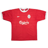 1998/00 Liverpool Gerrard #28 Home Shirt (L) Reebok