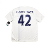 2013/14 Manchester City Toure Yaya #42 *BNWT* Third Shirt (L) Nike
