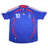 2006/07 France Zidane #10 Home Shirt (XXL) Adidas
