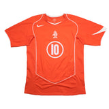 2004/06 Netherlands Van Nistelrooy #10 Home Shirt (M) Nike