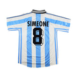 1998/99 Argentina Simeone #8 Home Shirt (L) Adidas
