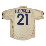 2001/02 Barcelona Luis Enrique #21 Away Shirt (L) Nike