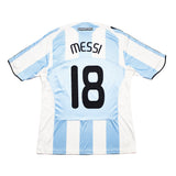 2007/09 Argentina Messi #18 Home Shirt (L) Adidas