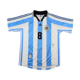 1998/99 Argentina Simeone #8 Home Shirt (L) Adidas