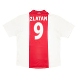 2001/02 Ajax Zlatan #9 Home Shirt (XL) Adidas