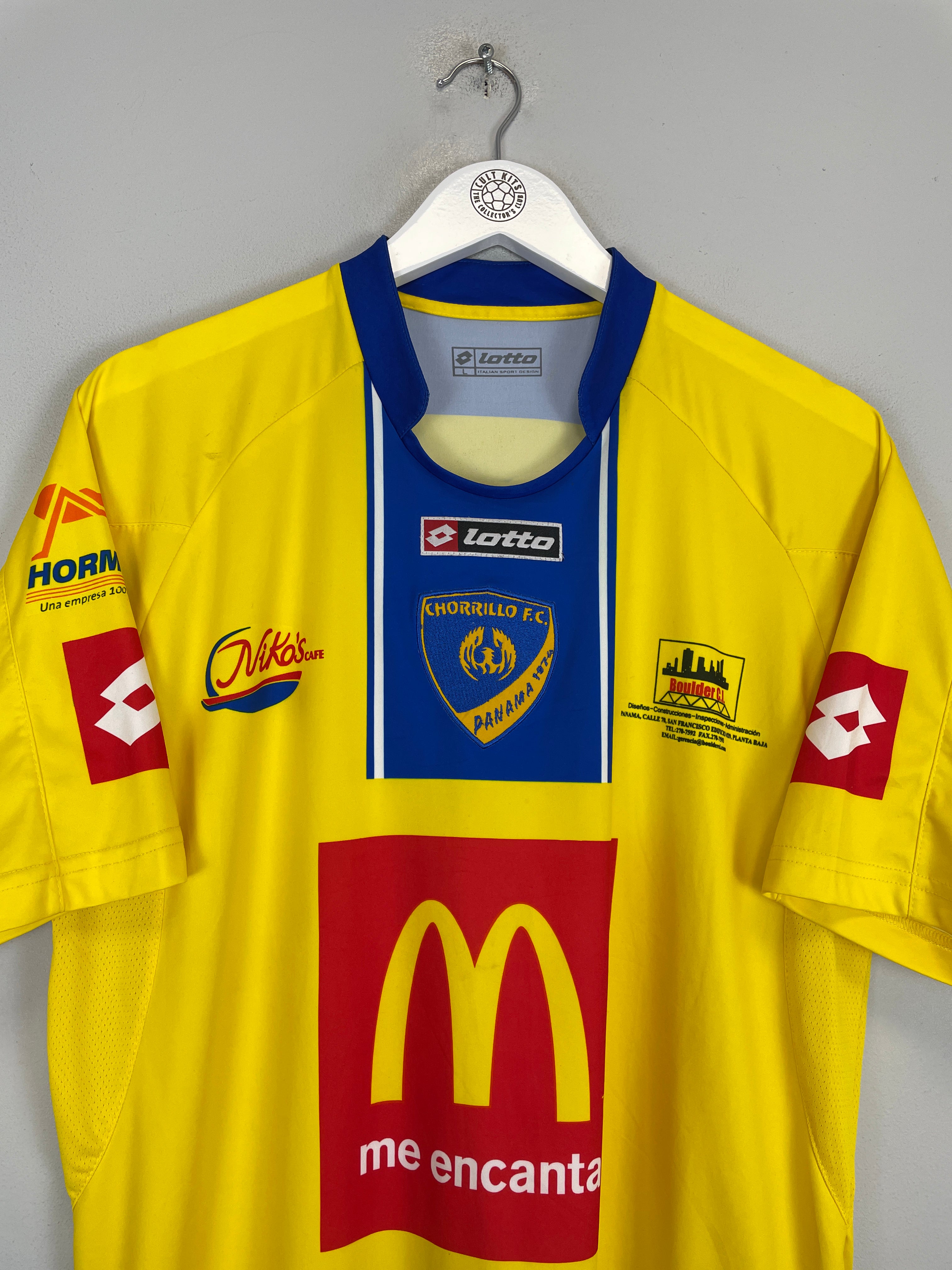 Shop 2012/13 CHORILLO FC HOME SHIRT (L) LOTTO, classic football shirts, vintage football shirts & retro soccer jerseys at Cult Kits