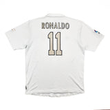 2002/03 Real Madrid Ronaldo #11 Centenary Home Shirt (XL) Adidas
