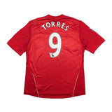 2010/12 Liverpool Torres #9 Home Shirt (XL) Adidas