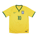 2014/15 Brazil Neymar Jr #10 Home Shirt (S) Nike
