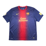 2012/13 Barcelona Messi #10 Home Shirt (XL) Nike