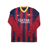 2013/14 Barcelona Neymar #11 L/S Home Shirt (M) Nike