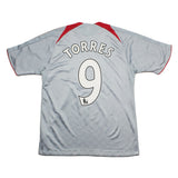 2008/09 Liverpool Torres #9 Away Shirt (S) Adidas
