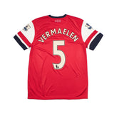 2012/13 Arsenal Vermaelen #5 Home Shirt (M) Nike