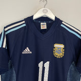 2002/04 ARGENTINA VERON #11 AWAY SHIRT (S) ADIDAS