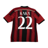 2014/15 AC Milan Kaka #22 Home Shirt (L) Adidas