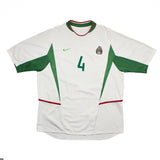 2003/04 Mexico R. Marquez #4 Away Shirt (XL) Nike