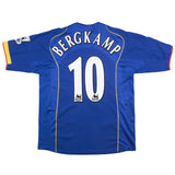 2004/05 Arsenal Bergkamp #10 Away Shirt (M) Nike
