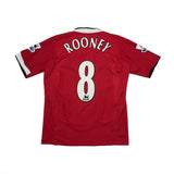 2004/06 Manchester United Rooney #8 Home Shirt (S) Nike