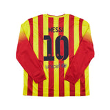 2013/14 Barcelona Messi #10 L/S Away Shirt (XXL) Nike