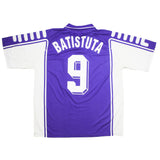 1999/00 Fiorentina Batistuta #9 Home Shirt (L) Fila