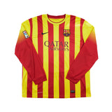 2013/14 Barcelona Messi #10 L/S Away Shirt (XXL) Nike