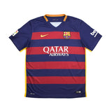 2015/16 Barcelona Neymar Jr #11 Home Shirt (L) Nike