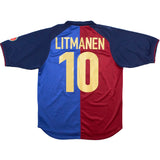 1999/00 Barcelona Litmanen #10 Centenary Home Shirt (M) Nike