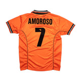 1998/99 Udinese Amoroso #7 Away Shirt (M) Diadora