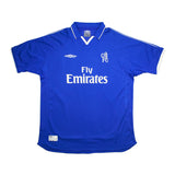 2001/03 Chelsea Hasselbaink #9 Home Shirt (XL) Umbro