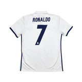 2016/17 Real Madrid Ronaldo #7 Home Shirt (M) Adidas