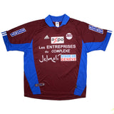 2001/02 Servette Robert #9 Match Issue Home Shirt (XL) Adidas