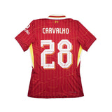 2024/25 Liverpool Carvalho #28 *Player Issue* Home Shirt (M) Nike