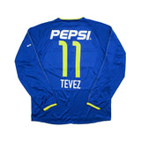 2003/04 Boca Juniors Tevez #11 Home Shirt L/S (L) Nike