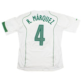 2004/06 Mexico Marquez #4 Player Issue Away Shirt (M) Nike