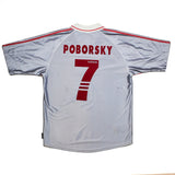 1999/00 Benfica Poborsky #7 Away Shirt (M) Adidas